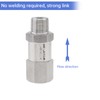 PNXKTXO 304 Stainless Steel Check Valve, 3/8" NPT Male x