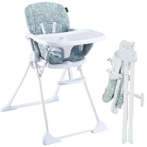 Pamo Babe Simple Fold High Chair with 3-Position Tray