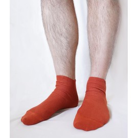 tittimitti 100% Organic Cotton Luxury Men's Socks. 3 Pairs. Made in Italy. (as1, numeric, numeric_9_point_5, numeric_13, regular, regular, Copper)