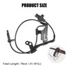 uxcell 2pcs Front Left Right ABS Sensor Wheel Speed Sensor