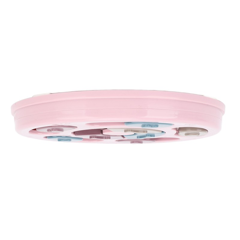 Pet Treat Puzzle Toy Interactive Prevent Slip Round Dog Slow