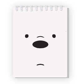 Karactermania We Bare Bears Ice Bear-Spiral Notebook