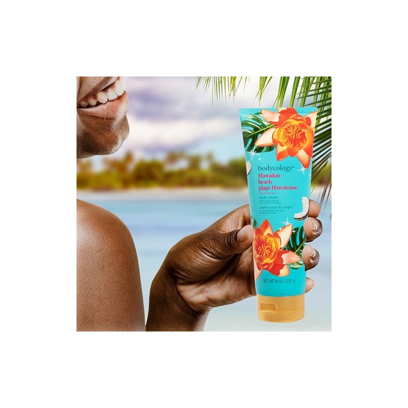 Bodycology Crema Corporal de Karité, Hawaiian Beach, 8 oz
