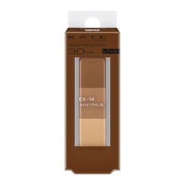 KATE Designer Eyebrow 3D EX-14 Refill, Mild Brown Type, Exquisitely Colored Powder, 3D Airy Eyebrows, Replaceable Refill