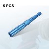 sourcing map 5pcs Nut Driver 5.5mm Hex Drive Socket CR-V