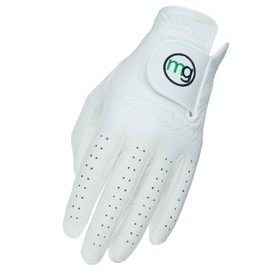 MG Golf Glove Mens Left (RH Golfer) DynaGrip All-Cabretta Leather (Medium-Large Regular Size)