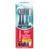 Colgate 360 Whole Mouth Clean , Medium Toothbrush for Adults,