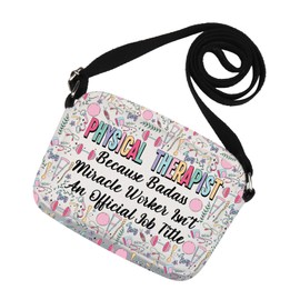 Funny Physical Therapist Gift PT Gift Physical Therapy Crossbody Bag for PT Assistant Physiotherapist (PTBag)