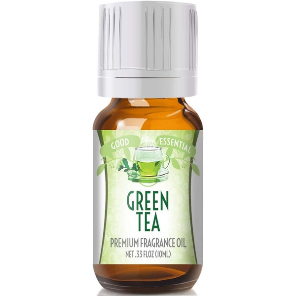Good Essential 10ml Oils - Green Tea Fragrance Oil - 0.33 Fluid Ounces