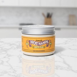 Hot Hands Hair Wax Pomade Wax Pomade Matte Clay 150ML 1ea / 핫핸즈 헤어왁스 포마드왁스 포마드 매트 클레이 150ML 1개