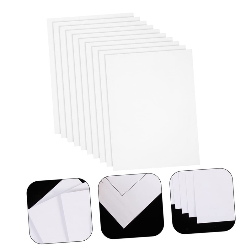 MERRYHAPY Shredder Lubrication Sheets 10pcs Pack Office Shredder Oil Sheets