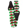 TGI Guitar Strap GRAPHIC Series. Welsh Dragon