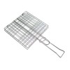 Tredoni 8x8-inch Stainless Steel BBQ Turn-Over Grill Net Clamp -
