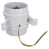 4" Attwood Turbo 4000 Bilge Blower In Line Cabin Ventilation