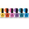 Beauty4Britain 6 x Luxury Nail Polish 6 Different Bright Rainbow