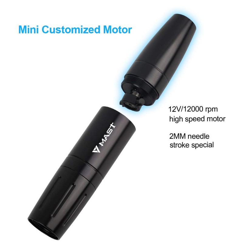 Mast Magi Rotary Tattoo Pen Interchangeable 2.0mm and 3.0mm Stroke