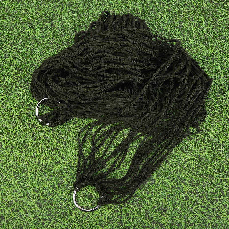 Mesh Hammock, Thicken Nylon Fabric Multi-Functional Hammock Camping Hammock 78.7x31.5in