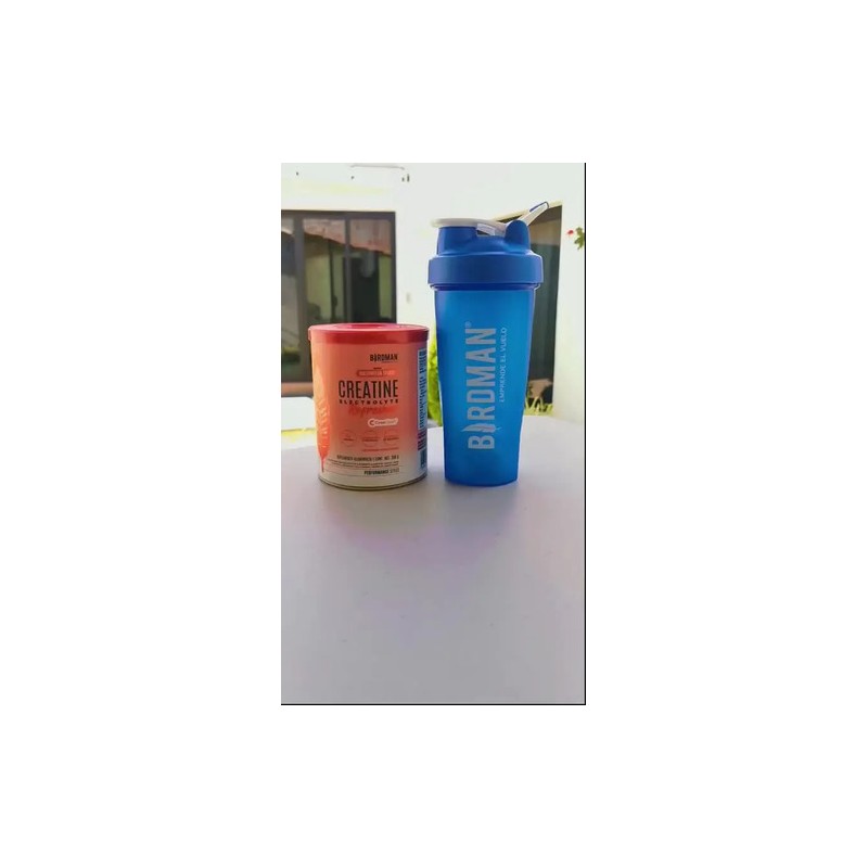 Birdman Creatina Con Electrolitos Y Magnesio Shaker 600ml