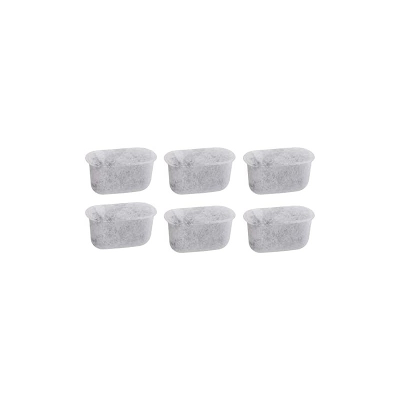 Juego de 6 filtros de agua de carbón activado para