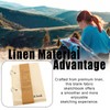 lvifloae Blank Fabric Sketchbook Art Journaling Fabric Sketch Book Linen