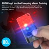 EDC Flashlight Sound Light Warning 365nm Purple Light 1000 LM