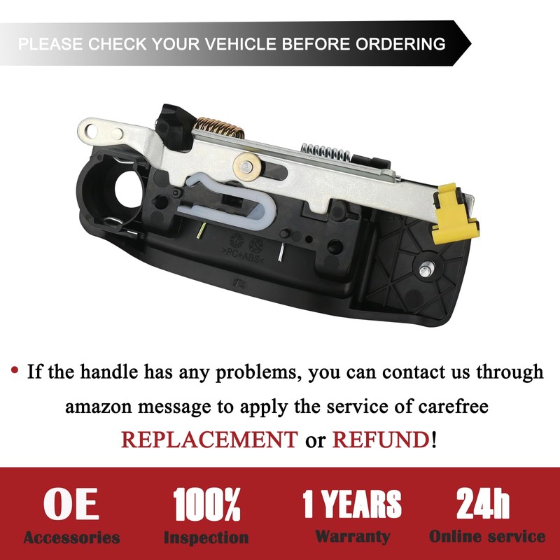 TQPONLY 83210 Liftgate Handle with Keyhole | Compatible with 1997-2001