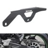 Xitomer Rear Chain Guard for Motorcycle, Black Aluminum, Fit for