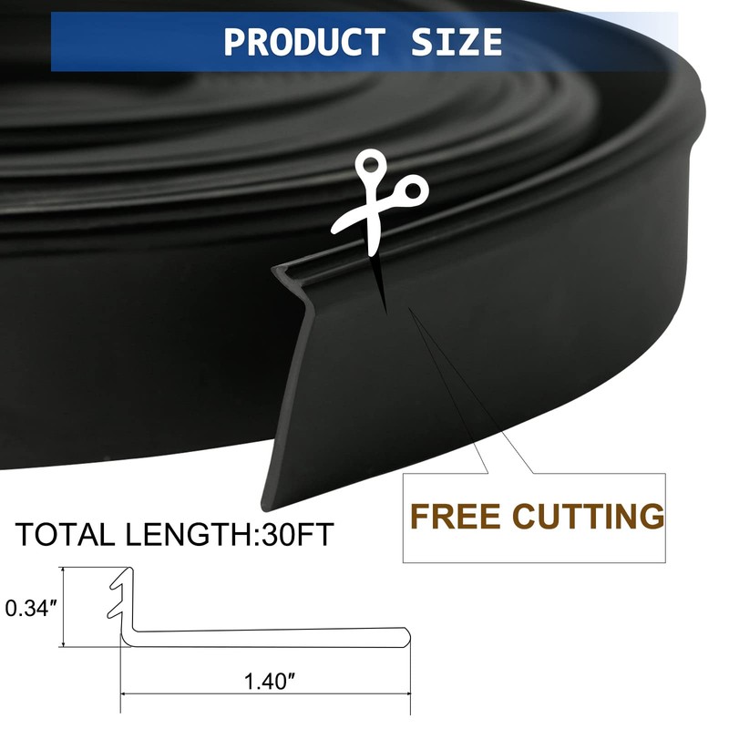 OCQOTAT RV Slide Out Seal - 1-1/2"" Slide-Out Wiper Seal