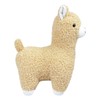 Doindute Light Brown Plush Alpaca Stuffed Animal Toy, Soft Cuddly