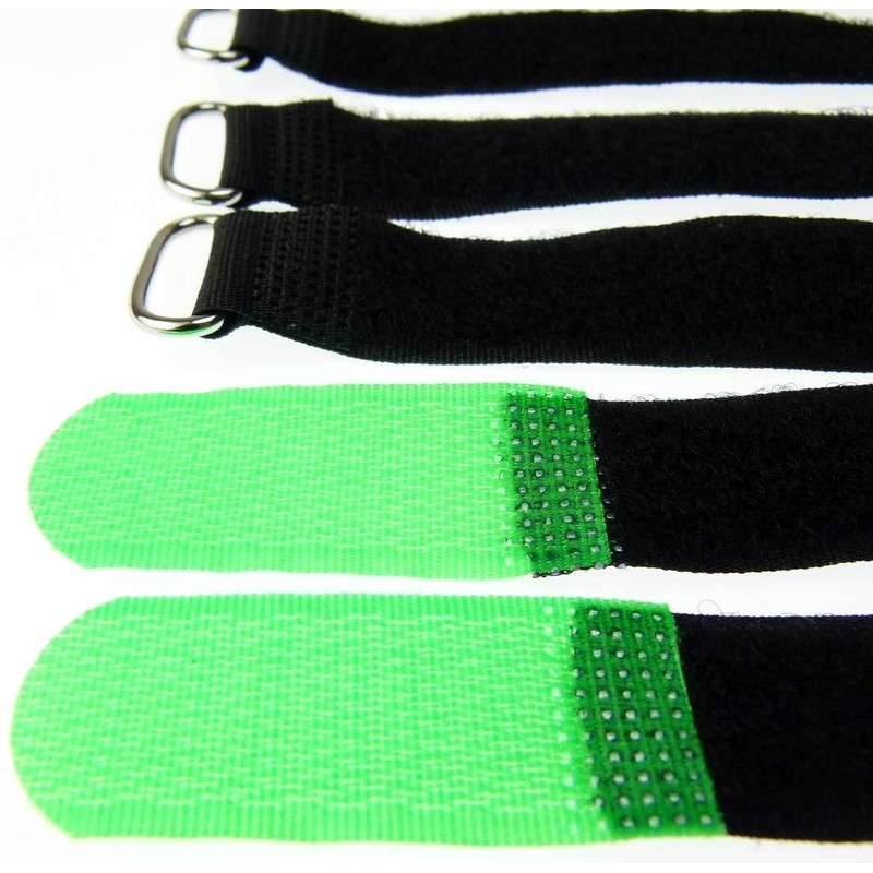 10 x 20 cm x 20 mm resealable Velcro cable