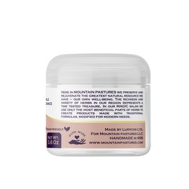 NEW Golden Shea Butter Infusion: Mountain Pastures® Magic Primrose Cream Multi-Purpose Plant-Based Skincare Cream for Face, Body, Hair, Pregnancy - Moisturize & Softening Rough Skin & Dry Feet, 3.6 Oz