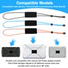 2PCS Thickened Fishing Finder Cover Straps, Adjustable Fish Finder Bungee