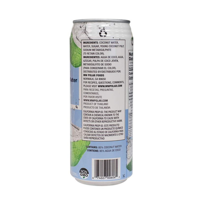 Coconut Season Coconut Water, 16.9 Ounce (Pack of 24)