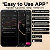 Smart Wireless Meat Thermometer, Long Range Bluetooth-compatible Meat Thermometer, Digital