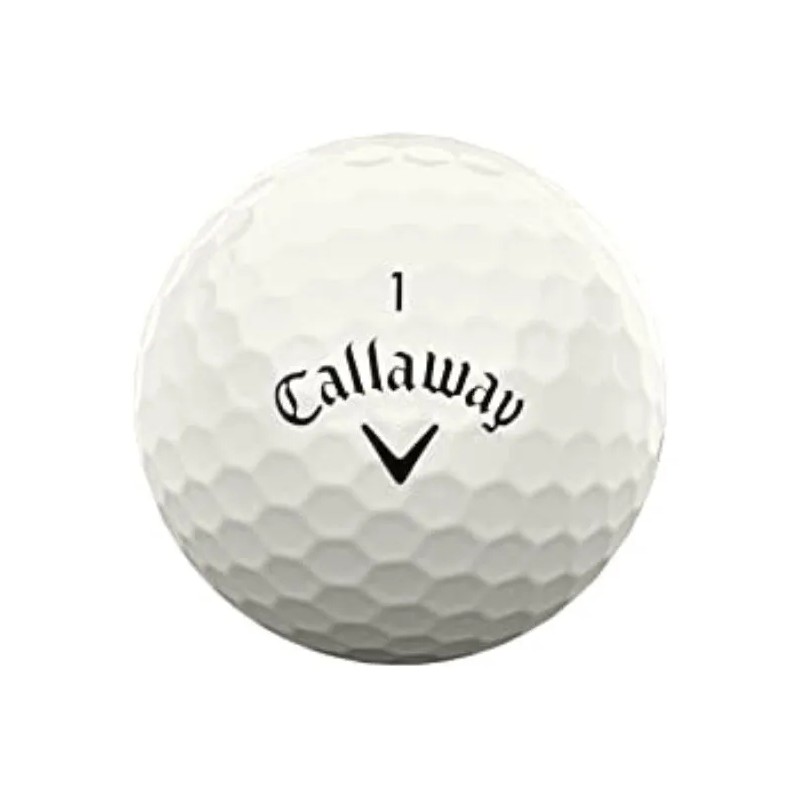 Callaway Pelotas De Golf Superrápidas, Color Blanco
