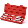 6PCS 3/8" Drive Magnetic Swivel Spark Plug Socket Set, 12