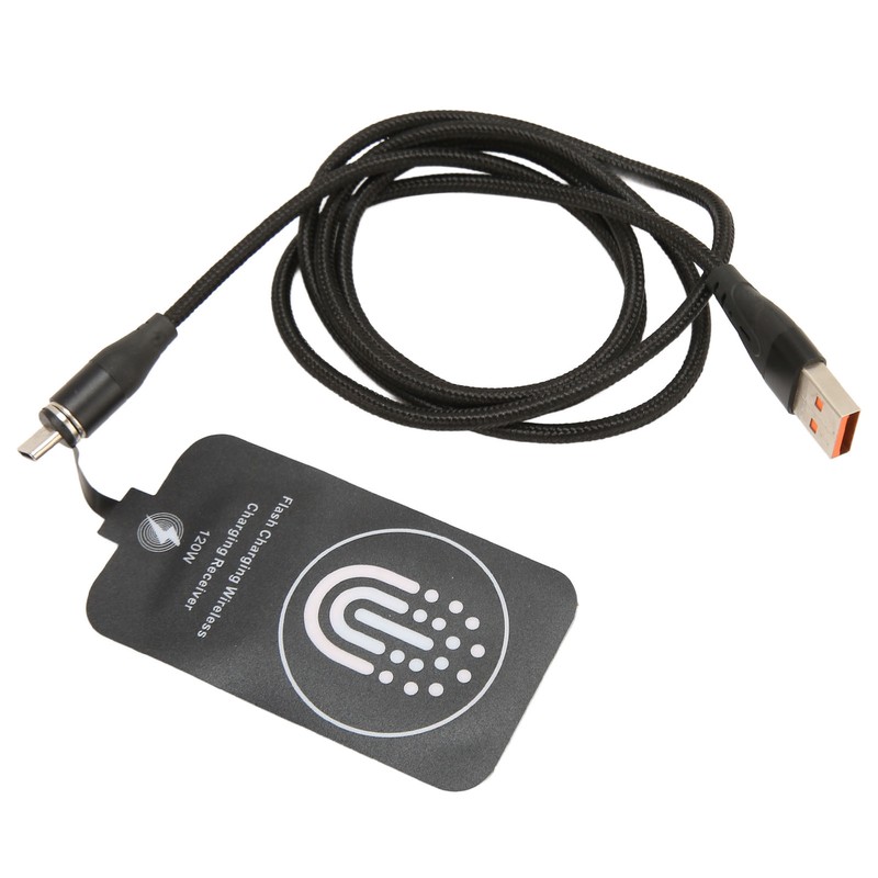 120W Type C Magnetic Dual Purpose Wireless Charging Receiver 10W