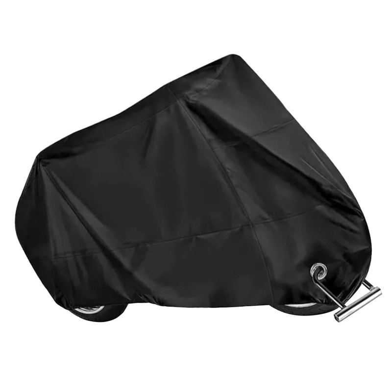 Motorcycle Cover Waterproof Rain Proof Dustproof Folding Silver Coating Outdoor