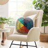 JOTOM Wheel of Feelings Cushion Cover 45x45 cm Emotions Wheel