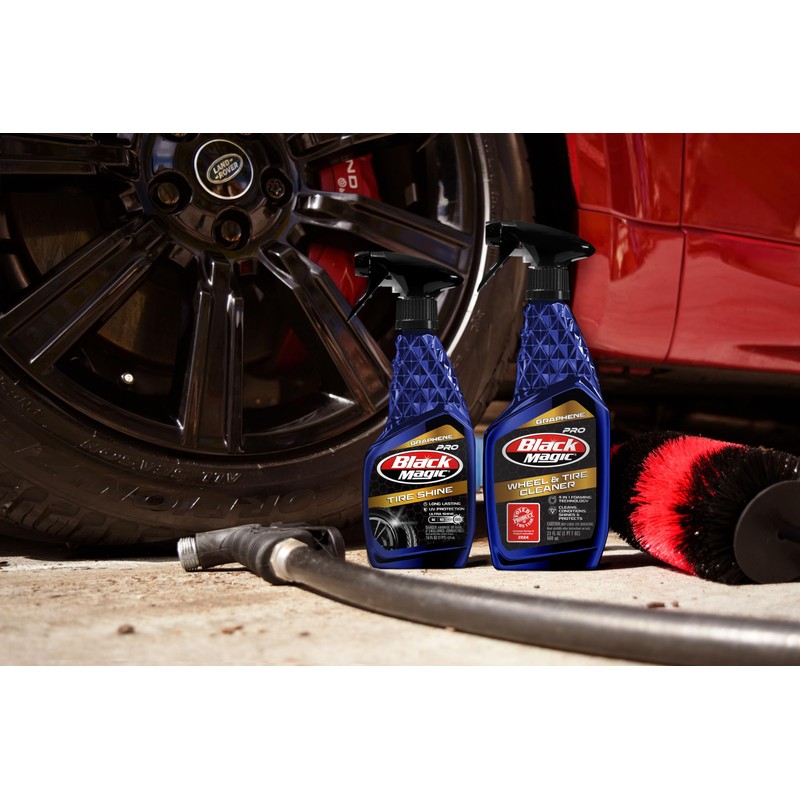Black Magic 120204 Intense Graphene Wheel & Tire Cleaner, 23oz.