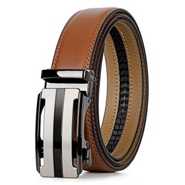 BELTROAD Mens Belt, Men's Ratchet Quick Buckle Belt, Leather Belts for Men Jeans, Formal and Dresses