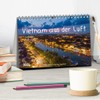 Vietnam aus der Luft (Tischkalender 2026 DIN A5 quer), CALVENDO