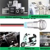 Gebildet 10pcs 6mm 1/4" AC/DC 12-24V LED Indicator Light Waterproof