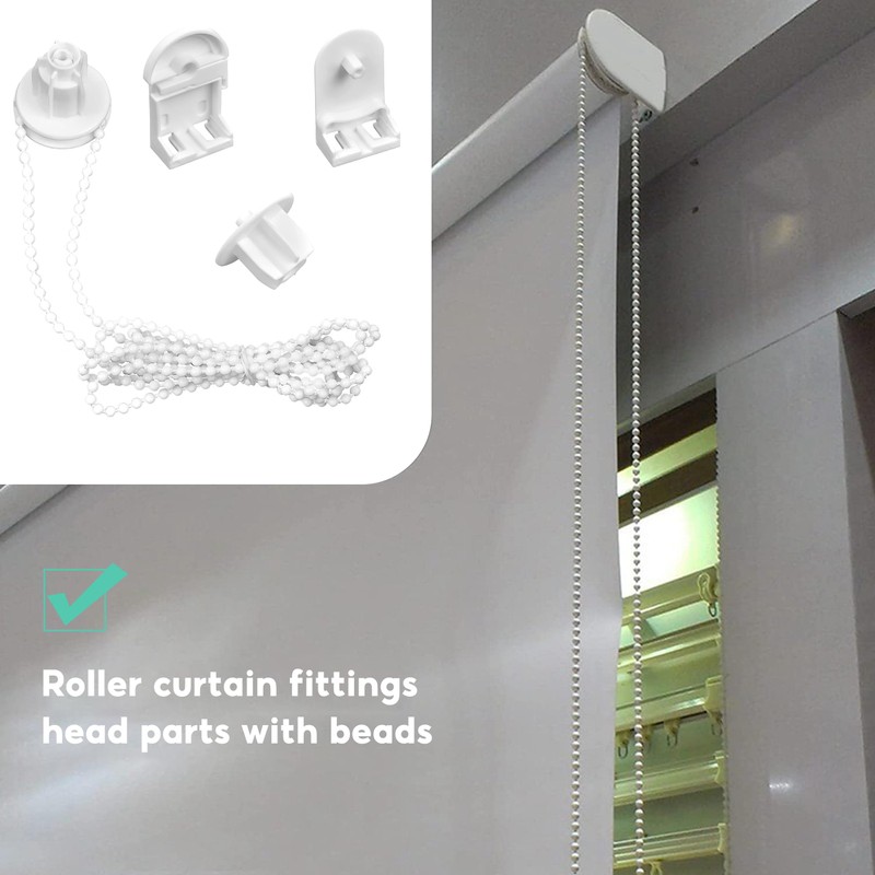 Plastic Roller Blind Repair Kit, 2 Sets Curtain Roller Blind