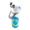 O2COOL Mist 'N Sip Misting Water Bottle 2-in-1 Mist And
