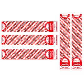 Reduces Liquid Leaks and Spills Stickers 1 1/4 x 6 Inch Anti Leakage Sealers Sticker Stops Liquid Leaks Labels 300 Pcs
