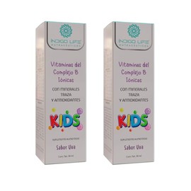 INDIGO LIFE NUTRACEUTICOS Pack Doble Protec Complex Kids – Suplemento Infantil con Vitaminas y Equinácea – 2 Frascos Gotero 30 ml