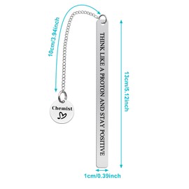 Reading Lovers Gifts Chemist Bookmark Chemistry Science Teacher Appreciation Gifts Encouragement Gifts for Scientist Physicist Science Lovers Student Graduation Gifts Book Lover Readers Bookworm Gifts