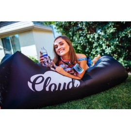 Drink Strap Inflatable Air Sleeping Beds Lounger Couch Chair Sofa Bags Outdoor Party Camping