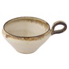 Marui Pottery MR-3-4015 Shigaraki Ware Hechimon Soup Cup, Capacity: Approx.